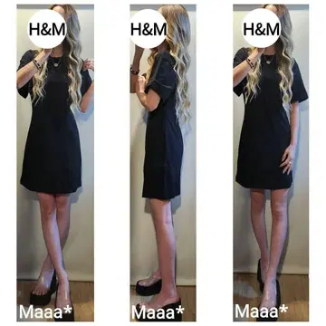 H&M 핏 엄청 예쁜 원피스