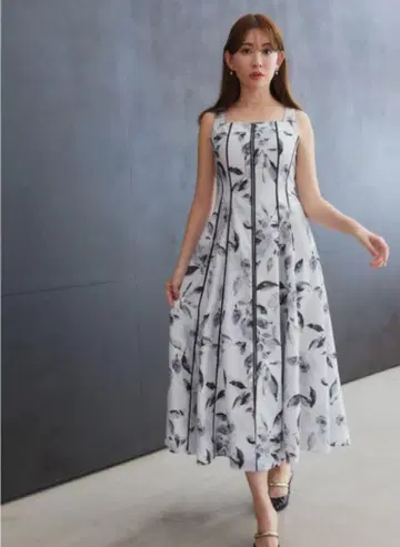 herlipto Noemie Floral Zip-Up Dress S