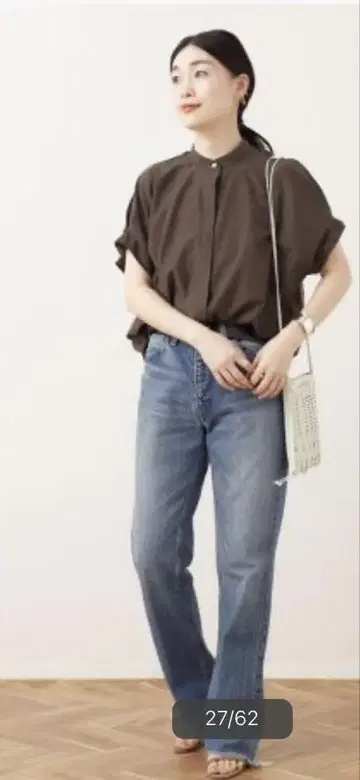저널 스탠다드 레사 택 슬리브 셔츠