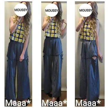 MOUSSY 여름 코디 핵귀욤 라프 코디 트렌드