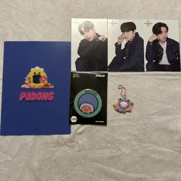 PDDONG 클리어 파일 & TRUZ 마스코트 세트