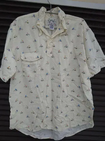 EVISU 버튼다운 셔츠 2 사이클링