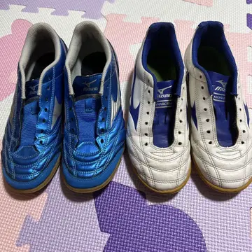 Mizuno Monarcida 파란색 실내용 축구화