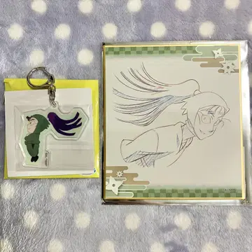 닌타마 란타로 군사 체험전 아크릴 키링 원화 미니 색지 타치바나 센조 2