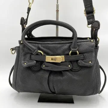 archive Leather gimmick handbag y2k