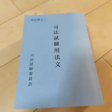 레이와 7년판 사법시험 용법문