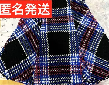 SNIDEL 체크 미니 스커트 사이즈 1 블루