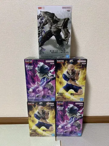 HUNTER X HUNTER, 유유백서 피규어 5체 세트
