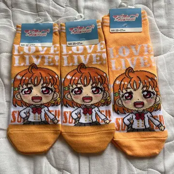 러브라이브 선샤인 Aqours 양말 치카 세트