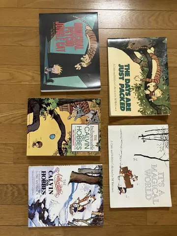 Calvin and Hobbes, five books