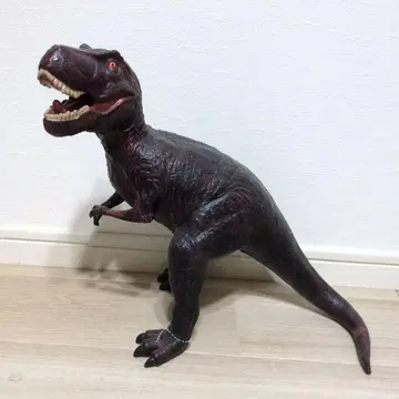 티라노사우루스 피규어 다크 레드 약 30cm