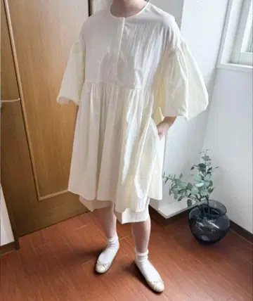 어반 리서치 도어스 볼륨 슬리브 튜닉
