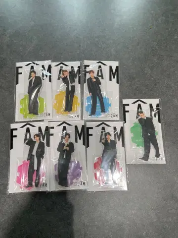 미개봉 새상품 timelesz 아크릴 스탠드 7개 FAM