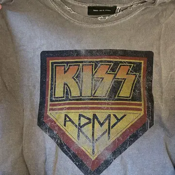 KISS ARMY 티셔츠 S 사이즈 GOOD ROCK SPEED