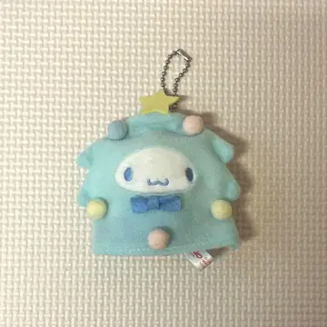 시나모롤 시나몬 크리스마스 트리 봉제 인형 키링 산리오