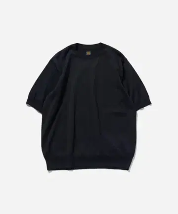 BATONER 씨 아일랜드 코튼 하이 게이지 크루넥 T