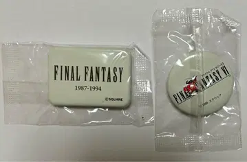 2개 세트 파이널 판타지 FF6 1994년 캔뱃지 당시 제품