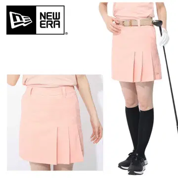 뉴에라 NEWERA 골프 스커트 플리츠 스커트 이너 팬츠 포함 M
