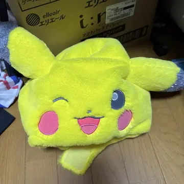 피카츄 봉제인형 모자 팬 캡 유니버셜