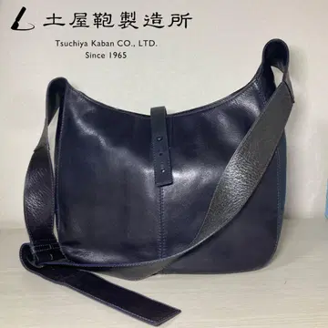 츠치야 가방 숄더백 네이비
