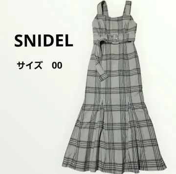 SNIDEL 스나이델 코르셋 머메이드 뷔스티에 원피스 한정 00