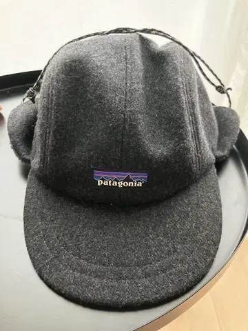 Patagonia 그레이 이어 플랩 캡