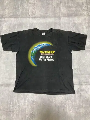 MONROE SENSATRAC T셔츠 페이드 싱글 스티치 90s