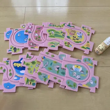 달리는 치이카와 퍼즐 기차