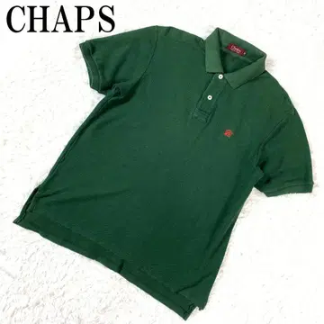 CHAPS 챕스 반팔 피케 셔츠 그린 M B7340