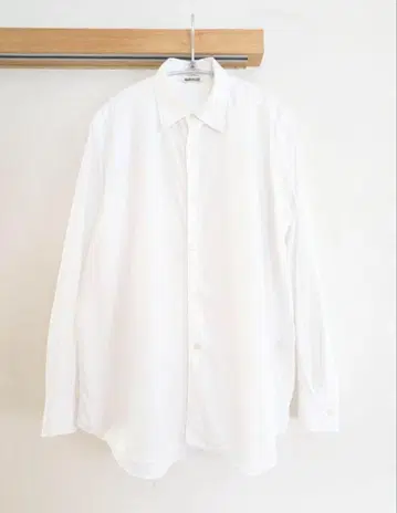 새상품급! 오라리 WASHED FINX TWILL SHIRTS 4