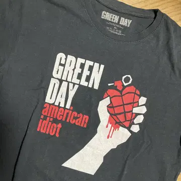 GREEN DAY 밴드 T셔츠 2004년 [American Idiot]
