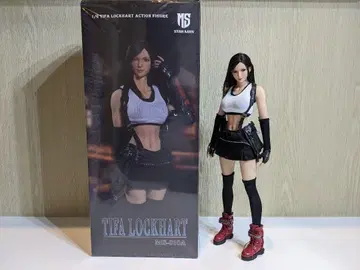 1/6 티파 화이트 탱크탑과 블랙 숏 스커트 Ver