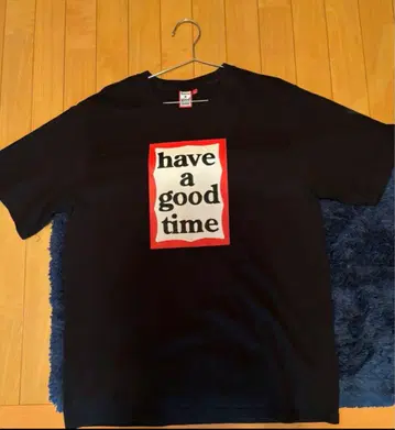 have a good time 티셔츠 XL 블랙 정품