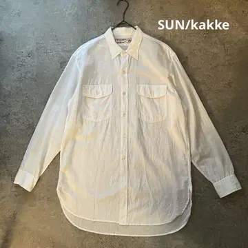 SUN/kakke 산캇케 긴팔 셔츠 화이트 S