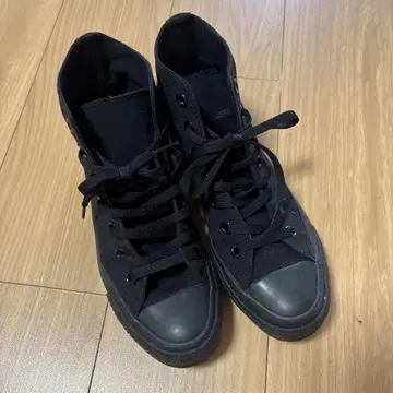 컨버스 하이컷 스니커즈 블랙