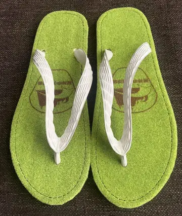 [미사용] 츠쿠모 x 한신 고시엔 구장 비치 샌들 28cm