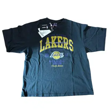 NBA 바스켓 레이커스 패션 티셔츠 L 사이즈 그레이 남성용