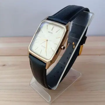 SEIKO 돌체 쿼츠 남성용 손목시계 SS/초경