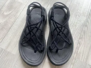 Teva 블랙 스포츠 샌들
