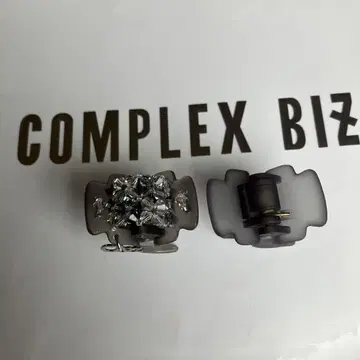 COMPLEX BIZ 크리스탈 장식 디자인 클립과 슈퍼 클립