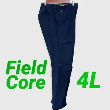 FieldCore 4L 스트레치 발군 롱 팬츠 작업복 네이비