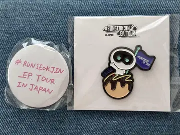 RUNSEOKJIN 핀 배지 OSAKA 오사카 진 pins 캔뱃지