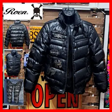 정가 13만 Roen 멀티 와펜 2way 다운 자켓 다운 베스트
