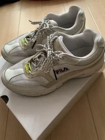FILA 화이트 스니커즈 MSS18028-001 27.0 cm