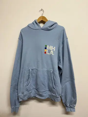 Madhappy 스카이블루 후드티 XL LA 한정판