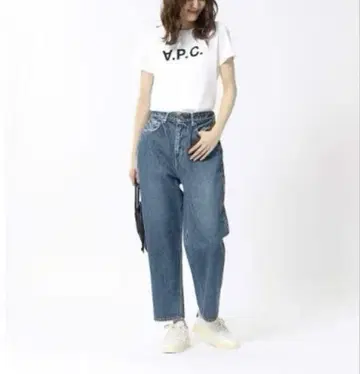 A.P.C. 여성용 화이트 티셔츠 아페쎄 S 사이즈
