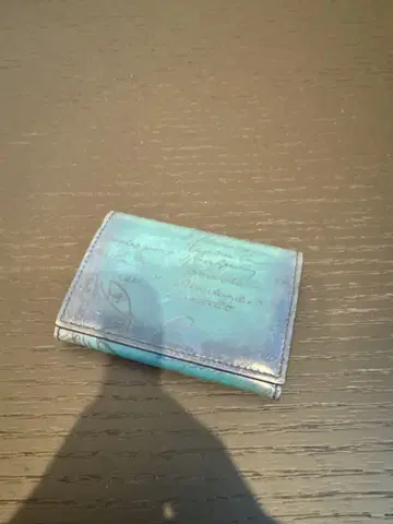 벨루티 berluti 명함지갑 이탈리아제 아일랜드 블루