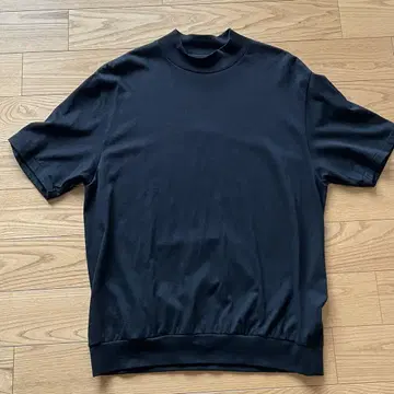 ROYAL ORGANIC BROWSING MOCKNECK TSHIRT M
