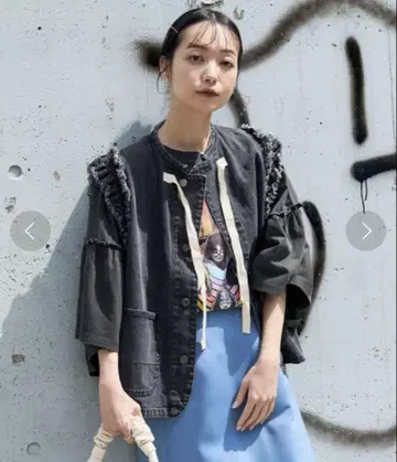 FREAK'S STORE 블랙 데님 베스트