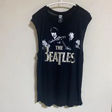 THE BEATLES 상의 블랙 여름 여성용 남성용